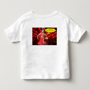 toddler tee.  Happy Chinese New Year.  panda/man T-shirt