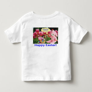 toddler tee. Happy Easter. alpaca/bunny T-shirt