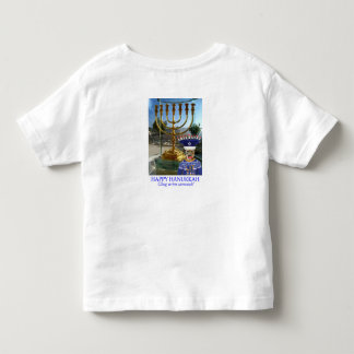 toddler tee. Happy Hanukkah! lion T-shirt