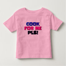 Toddler Tops & T-Shirts Cook For Me Pls