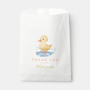 Toddlers Cute Farm Duck Birthday Favor Favour Bag