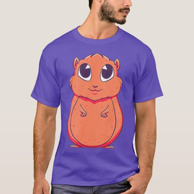 Toddlers Gift Cute Hamster T-Shirt (Front)