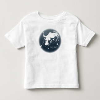 Toddler's New York Shirt NYC Bull Souvenir Shirt