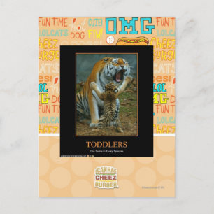 Toddlers Postcard