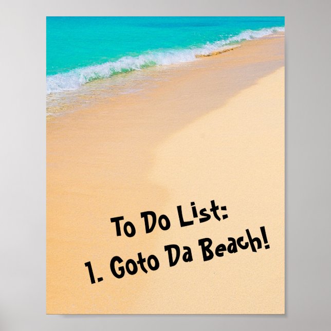 Todo List poster (Front)