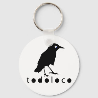 Todoloco Crow Keychain