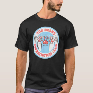 Toe Beans Appreciation Club Cute Paws Cat T-Shirt