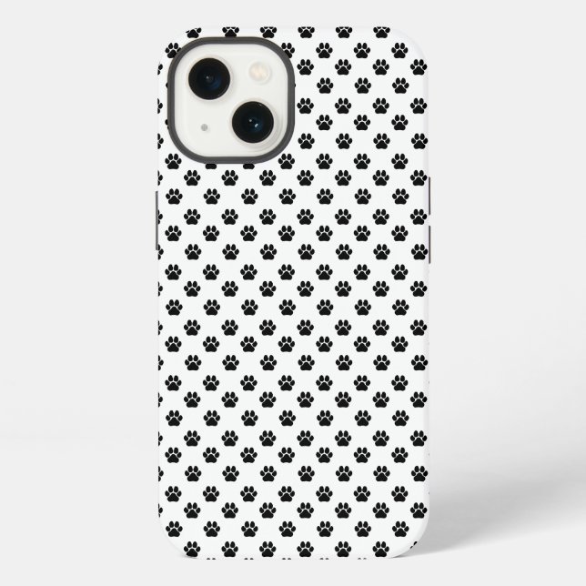 Toe Beans Puppy Prints iPhone Case (Back)