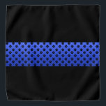 Toe Beans Puppy Prints Large Pet  Bandana<br><div class="desc">Toe Beans Puppy Prints Large Pet  Bandana. This makes a great accessory for your police K9. Our beautiful high resolution artwork is not available in any other online store. Be proud to display this universal symbol of courage,  honour and integrity. It makes a great gift for any pet owner.</div>