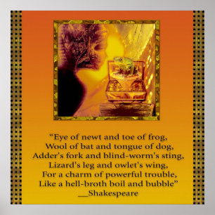 Toe of frog poster