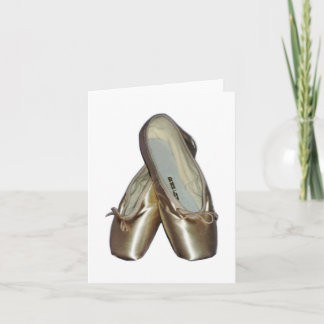 Toe Shoes Notecards