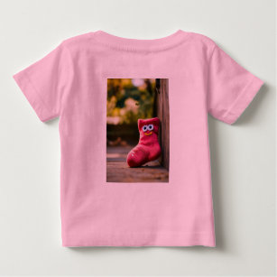 "Toe-Tally Adorable: Sock Star Baby Chic" Baby T-Shirt