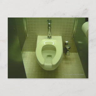 Toe Tap Toilet Postcard