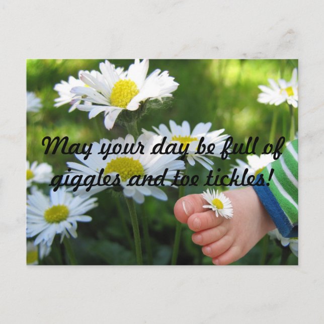 Toe Tickles Postcard (Front)