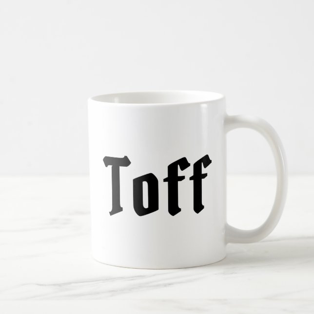 Toff Coffee Mug (Right)