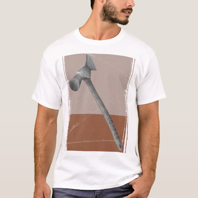 Toffee hammer illustration T-Shirt (Front)