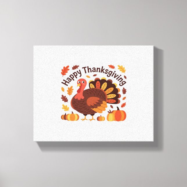 Tofu Over Turkey Classic T-Shirt Canvas Print (Front)