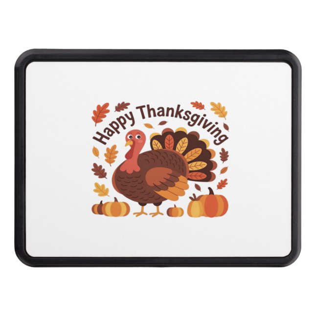 Tofu Over Turkey Classic T-Shirt Trailer Hitch Cover (Front)
