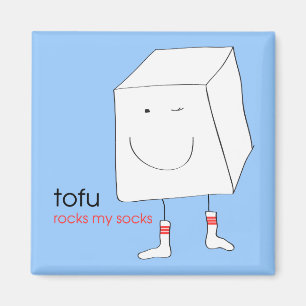 Tofu Rocks Mes Chaussettes - Aimant