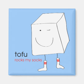 Tofu Rocks Mes Chaussettes - Aimant