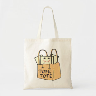 TOFU TOTE for Vegetarians and Vegans Bag