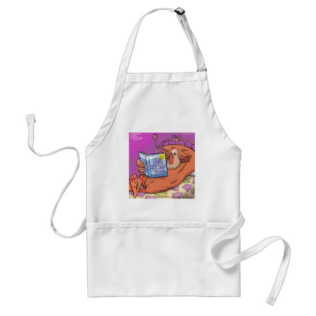Tofu Vegan Soul Funny Standard Apron (Front)