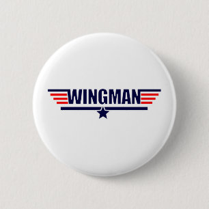 Tog Gun Wingman 2 Inch Round Button