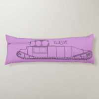 TOG II tank elusive purple long pillow