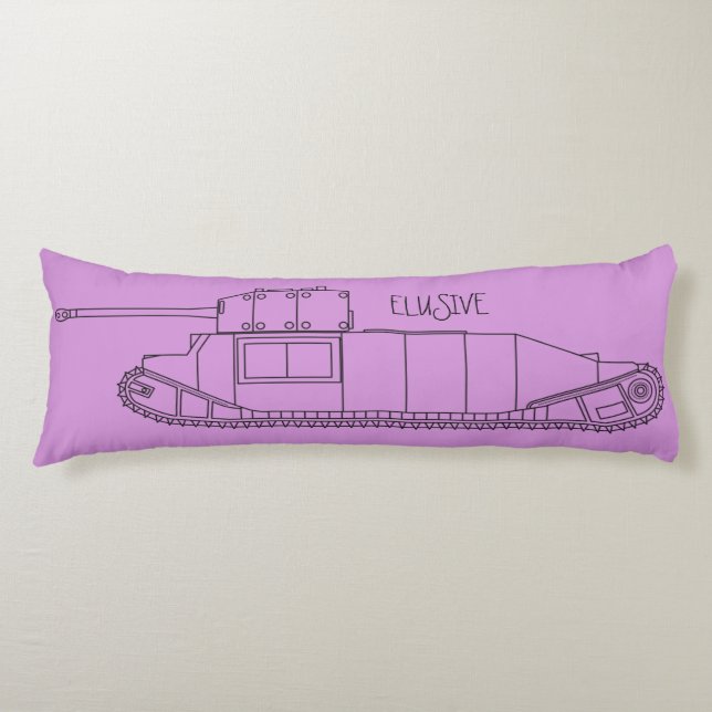 TOG II tank elusive purple long pillow (Front)