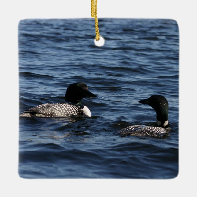 Togeather Forever  Ceramic Ornament (Front)