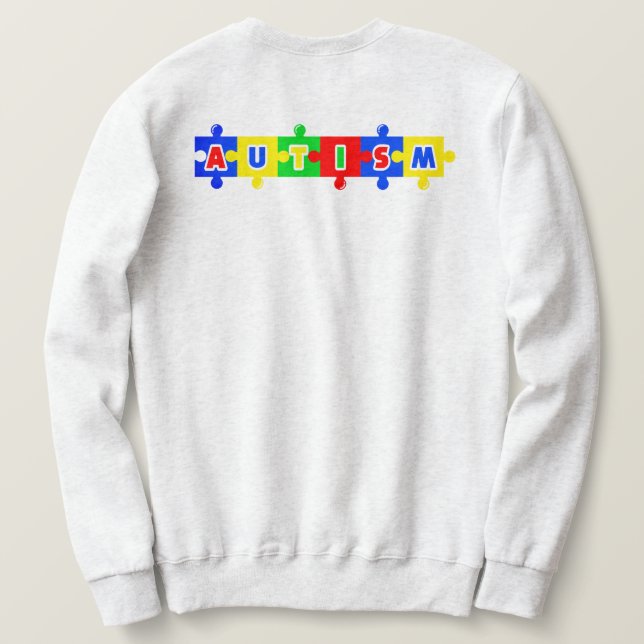Together autism sweatshirt (Design Back)