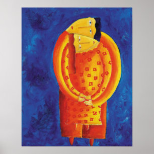 Together Contemporary Painting Art Print