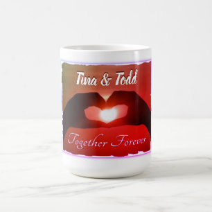 Together Forever Initialled Coffee Mug