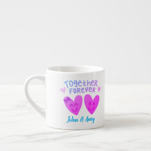 Together forever - Personalize Espresso Cup