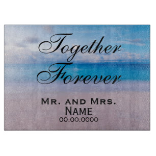 Together Forever Personalized Cutting Board