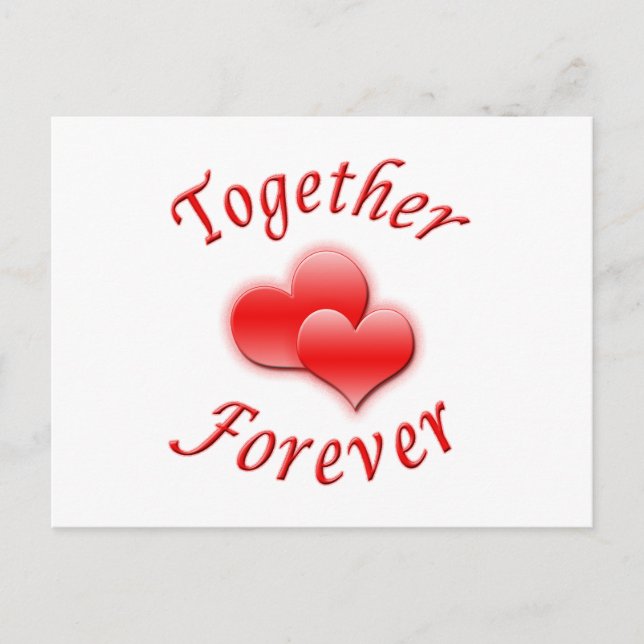 Together Forever Postcard (Front)