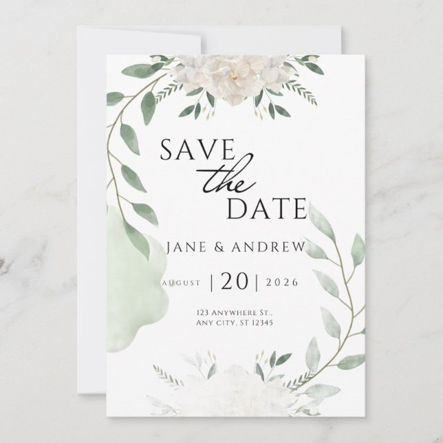 Together Forever  Save The Date (Front)