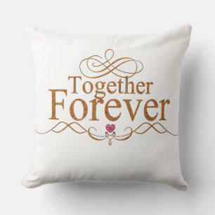 Together Forever Throw Pillow