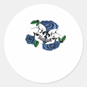 Together Forever - Till Death Do Us Classic Round Sticker