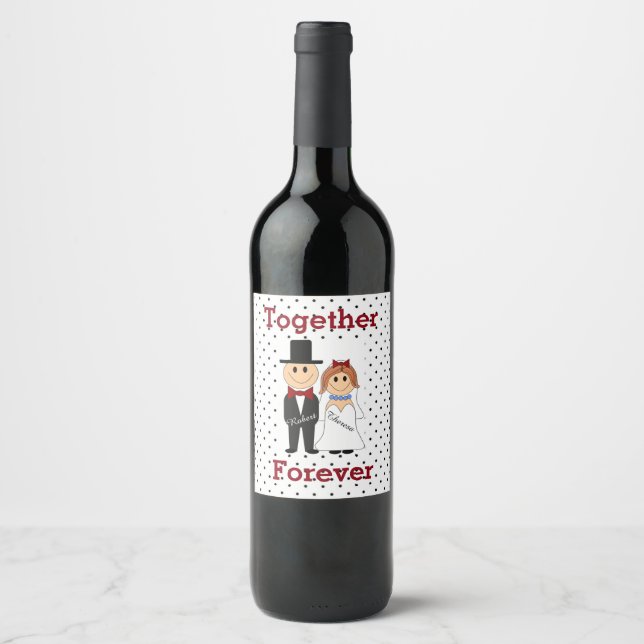 Together Forever Wine Label (Front)