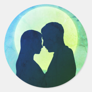 Together Forevermore Classic Round Sticker