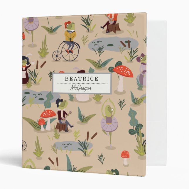 Together in Frog Land Binder (Front/Inside)