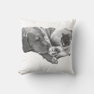 Together in Stillness Throw Pillow