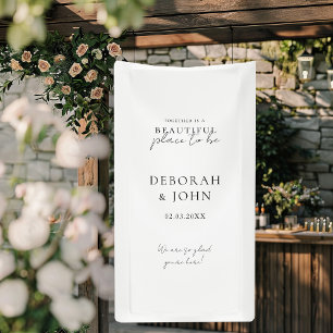 Together is a beautiful place to be! Elegant, Banner