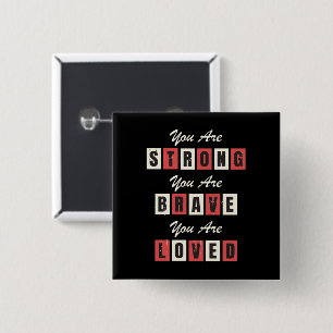 Together is our favourite place to be poster 2 inch square button