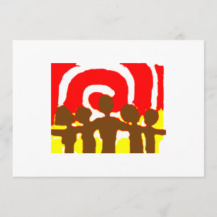 Together Red Invitation