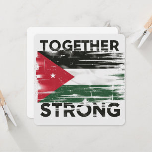 Together Strong Support Palestine Invitation