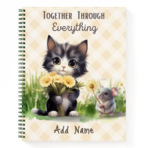 Together Through Everything Spiral Notebook