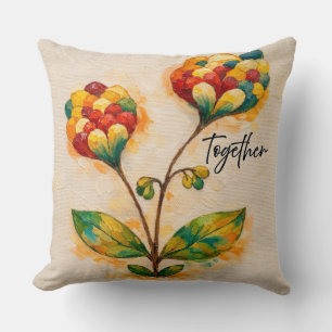 Together Throw Pillow