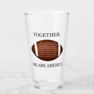 Together We Are America  Glass